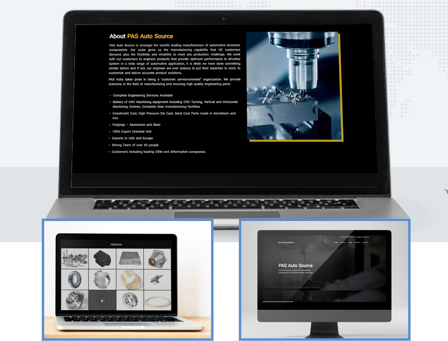 Interactive & Dynamic Automobile Company Website