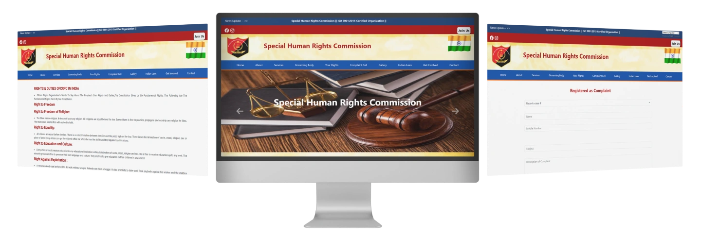 NGO Website for Member Onboarding and Complaint Management